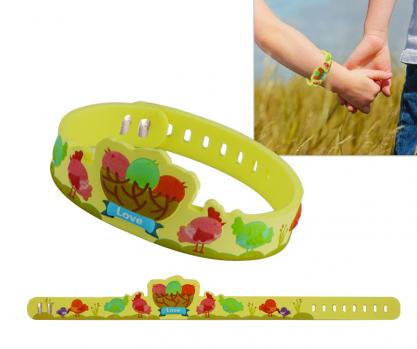 硅膠卡通3D手環