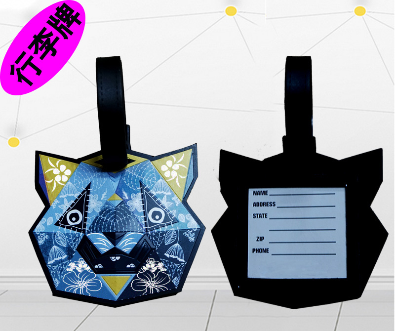 東莞迪士尼認證工廠硅膠促銷禮品行李牌