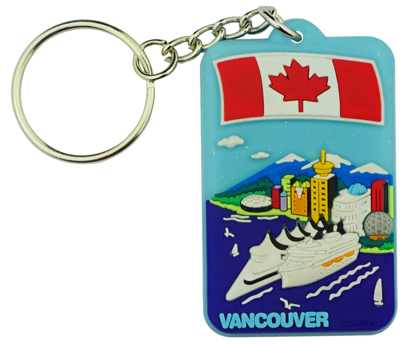 立體軟膠鑰匙扣掛件