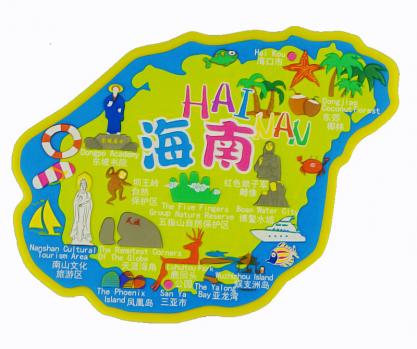 東莞旅游紀念品pvc軟膠冰箱貼定做